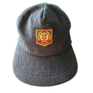 80s Wool Totes hat cap vintage adjustable navy blue dad hat insignia and in EUC